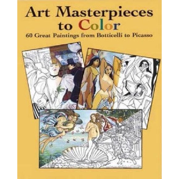Art Masterpieces to Color par Noble, Marty