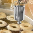 thumbnail image 6 of Fiocias Donut Maker Stainless Steel Doughnut Mold&Dispenser Tool for Home Kitchen Baking, 6 of 9