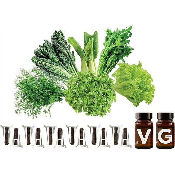 Vegehome Kit de Démarrage Essentiel - Lot de 6 (12 Dosettes)