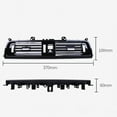 thumbnail image 3 of AC Air Vent Grille Conditioner Vent Dash Trim Fits BMW 5 Series 520 523 525 528 530 535 550 F10 F18 2010-2016 Type 1, 3 of 7