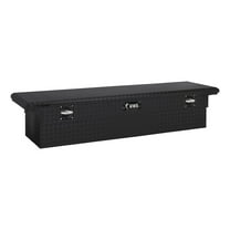 UWS EC10033 Secure Lock 72-Inch Matte Black Heavy-Wall Aluminum Truck Tool Box with Low Profile, RigidCore Lid