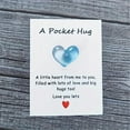 thumbnail image 5 of Book&nbsp;Hot&nbsp;Deals! Pocket Hug Heart With Greeting Cards Ittle Heart Pocket Hug Carry Heartwarming Message To Hug Whoever Needs Cute Decorations Gift For Birthday Valentines Thanksgiving, 5 of 5