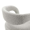thumbnail image 6 of Modway Pinnacle Boucle Upholstered Counter Stool Set of Two in Taupe Silver, 6 of 10