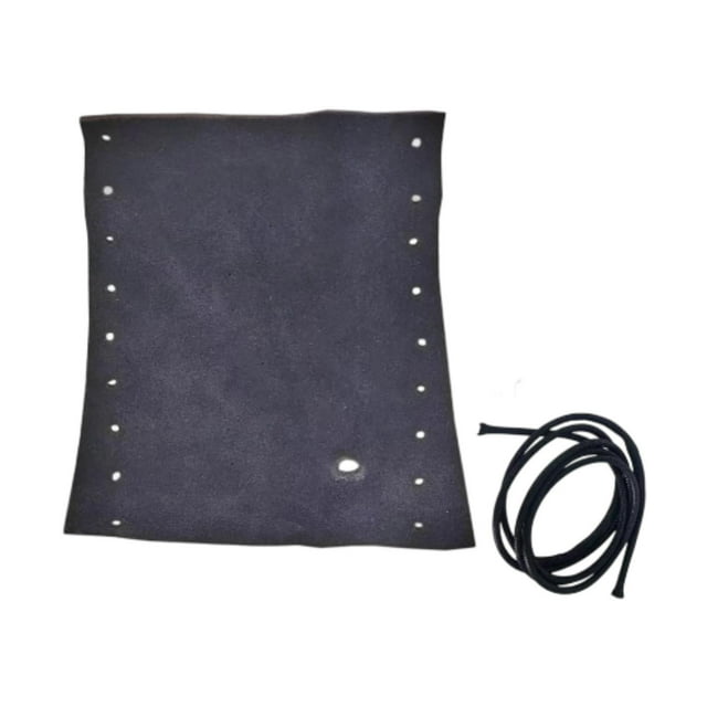 Protector de mano para trompa de cuero sintético ajustable y resistente al desgaste. real