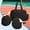 Black, variant on lacooooppia Tennis Racket Bag Multifunctional Large Capacity Protective Portable Sports Gear Overnight Weekend Bag for Adults Men Women Pink