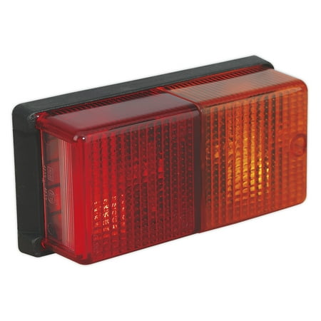 

Sealey Tb19 Rear Rectangular Lamp Cluster 4-Function 12V With Bulbs