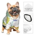 thumbnail image 4 of Bingfone Orange Green Avocado Dog Clothes Hoodie, Pet Winter Coat,Puppy Sweatshirts For Small Dogs Boy Girl,Suitable For All Breeds-X-Large, 4 of 9