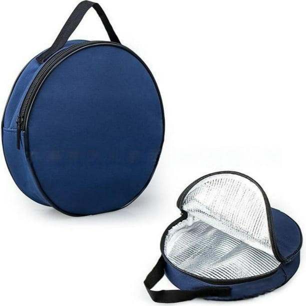 Wosthever Bolsa térmica para el cuello, para colgar en el frío, para guardar el frío, para viajes Almacenamiento y organización del hogar azul 1 pieza Embalaje en bolsa de 0PP