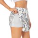 thumbnail image 1 of Balery Funny Kawaii Unicorns Dancing Pantalones cortos deportivos para mujer con forro y dos bolsillos, elásticos, para entrenamiento, gimnasio, yoga-Small, 1 of 7