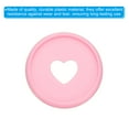 thumbnail image 4 of 28mm Plastic Book Binding Discs, 11 Pack Discbound Expansion Discs Heart Binder Rings for DIY Notebook Planner, Pink, 4 of 6