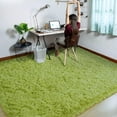 thumbnail image 3 of Softlife Super Soft Rug For Living Room Fluffy Rugs For Dorm Room Cute Plush carpet For Bedroom,8' x 10',Green, 3 of 7