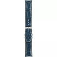 thumbnail image 2 of Morellato Guttuso Watch Strap - Light Blue - 18mm - Chrome-plated Stainless Steel Buckle - MANUFATTI Collection, 2 of 10