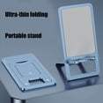 thumbnail image 4 of Aluminum Folding Tablet Stand, Solid Desktop Bracket Phone Holder For HandsFree Video Streaming Phone Mount, 4 of 14