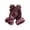 Red, variant on Winter PU Leather Gloves for Women, Wool Fleece Lined Warm Gloves, Touchscreen Texting Thick Thermal Snow Driving Gloves (Red)