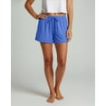 thumbnail image 2 of Real Essentials 3 Pack: Women's Pajama Shorts Sleep Lounge Sweatshorts Comfy Sleepwear Bottoms (Available In Plus Size), 2 of 4