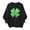 Black#womens st patricks day sweatshirt, variant on Crew Neck Cute Shamrock Sweatshirt for Women St Patricks Long Sleeve Shirts Lucky Printed Casual Pullover Tops Black,XS