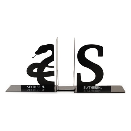 Harry Potter Metal Bookends | House Slytherin Design