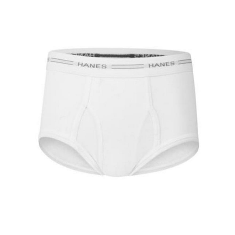 Boys' Hanes Ultimate White Brief with Comfort Flex Waistband 6-Pack ...