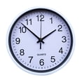 thumbnail image 1 of Visland 8 inch Wall Clock Silent Hanging Clock Large Number Round Clock for Home Office Decoration, 1 of 1