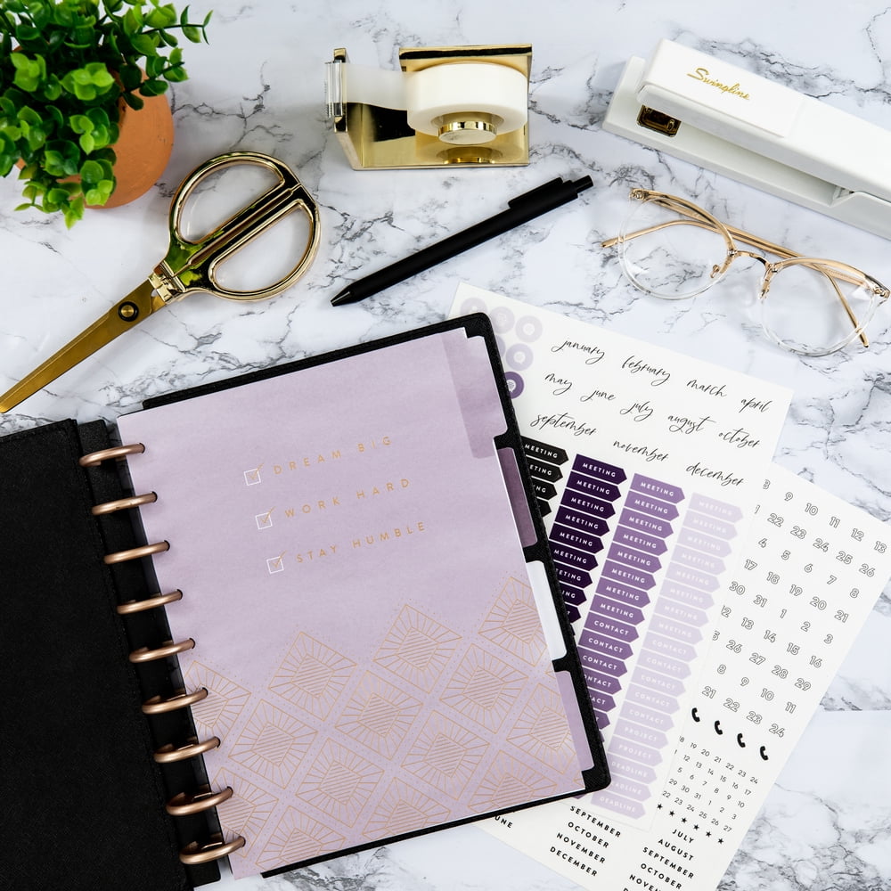 The Happy Planner® Homeschool and Work From Home Classic Extension Packs by me & my BIG ideas