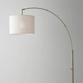 thumbnail image 2 of 11" X 48" X 73.5"  Brass Metal Arc Lamp, 2 of 7