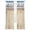 Brown, variant on Western Horse Sheer Curtains 84 Inch Length 2 Panels Set, Farmhouse Wooden Grain Vintage Cowboy Barn Door Voile Window Treatment Curtains Sheers Drapes for Bedroom/Living Room/Kitchen 52"x84"x2