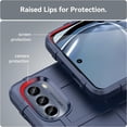 thumbnail image 6 of Case for Motorola Moto G62 5G, Heavy Duty Shockproof Military Grade Drop Tested Field Phone Case Bumper Rugged Cover for Motorola Moto G62 5G HD Blue, 6 of 7