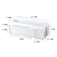 thumbnail image 2 of CNKOO Floating Tv Remote Cell Phone Holder With Bottom Charging Holes Side Hook For Key Rings Phones Trash Bags, 2 of 2