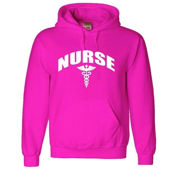 Mens Hoodie Pink Nurse Gifts Sweatshirt