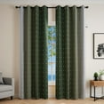 thumbnail image 5 of Blackout Gradient Curtains 84x52 Inch Set of 2 | High Light Blocking 71%-90% | Heat Insulation Panels for Bedroom, Living Room, Balcony | Elegant Modern Nylon Drapes, 5 of 6