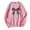 Pink, variant on Hoodies For Women Trendy Teen Girls Leopard Bow Print Drawstring Long Sleeve Oversized Sweatshirt Fall Fashion Outfits Winter Clothes 2025