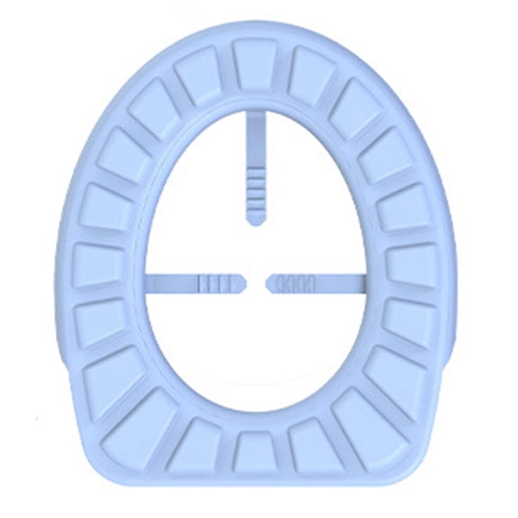Hevirgo Reusable Silicone Toilet Seat Cover - Waterproof - Portable - Keep Clean - Safe in Public Toilets - for Adults And Kids