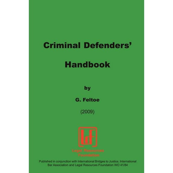 Criminal Defenders Handbook (Paperback)