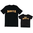 thumbnail image 1 of Dadster Men's T-Shirt Cute Mini Monster Kids Toddler Shirt Halloween Family Matching Daddy Daughter Son Outfits, 1 of 3