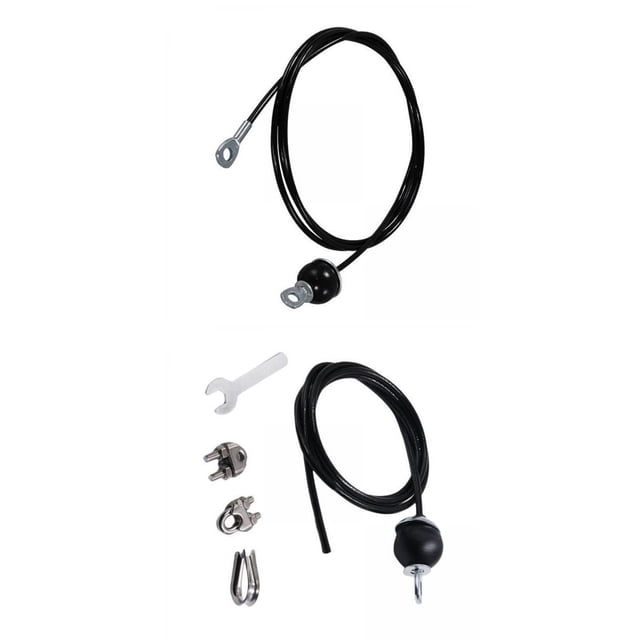 2 Piezas de Acero de Resistencia Sunnimix Cable de polea de bricolaje fitness