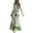 Green womens dresses, variant on smixi Summer Dresses for Women Sleeveless V-Neck Tie-Dye Maxi Sun Dress Beach Vacation Spaghetti Strap Plus Size Long Dresses Blue XXL
