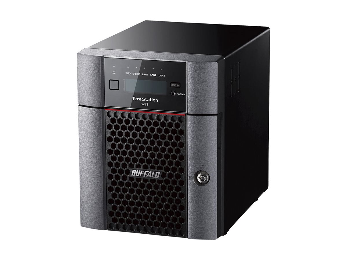 BUFFALO TeraStation WS5420DN 4-Bay Windows Server IoT 2025 Desktop NAS 16TB (4x4TB) HDD Included TAA Compliant - Intel Atom C3338 Dual-core (2 Core) 1.50 GHz - 4 x HDD Supported - 48 TB Supported H...