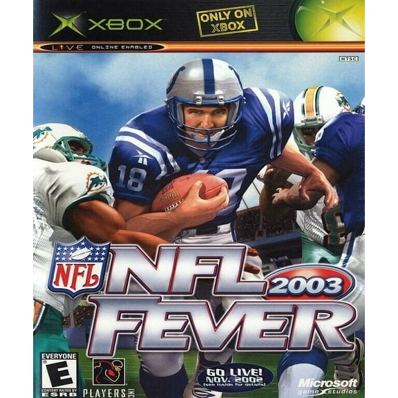 Restored NFL Fever 2003 (Xbox, 2002) (Refurbished)