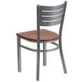 thumbnail image 3 of Bowery Hill Restaurant Dining Chair in Cherry and Silver, 3 of 6