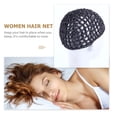 thumbnail image 3 of Shisuyan 4 Pcs Filet à Cheveux au Crochet Filet à Cheveux au Crochet de Qualité Supérieure Filet à Cheveux au Crochet, 3 of 8
