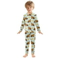 thumbnail image 3 of joogoo Groundhog Dog Stars 2 Piece Long Sleeve Tee and Pants Cotton Pajama Set 4T, 3 of 7