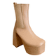 thumbnail image 1 of BOTIN DE PLATAFORMA PARA MUJER MALABIS BOT-1021 COLOR CREMA, 1 of 5