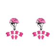 thumbnail image 1 of Inteprter Casco con ruedas para niños Almohadilla ajustable Niños Niñas Deportes Rodillera Codera Guardias Monopatín Patinaje Equilibrio Rosa 2piezas, 1 of 6