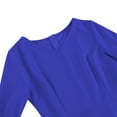 thumbnail image 6 of Efsteb Fall Fashion 2025 Womens Cocktail Dress Long Bell Sleeves V-Neck Formal Bridesmaid Prom Dresses (Blue,XL), 6 of 6