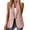 Pink, variant on Women'S Summer Sleeveless Vest Tops Fashion Casual Work Office with Pockets Pink XL