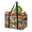 Multicolor 3, variant on CURLYOOT Tropical Flower Reusable Grocery Bag, Foldable Shopping Tote Bag with Reinforced Handles, Blossom Floral Large Kitchen Grocery Bags for Shopping Groceries Picnic