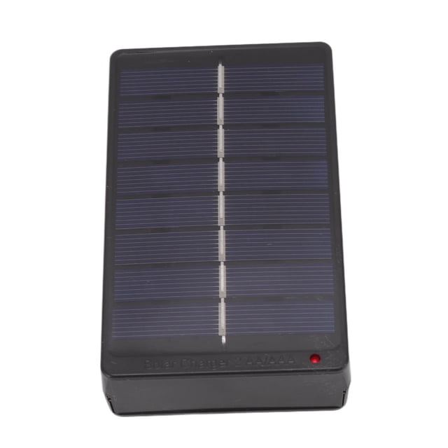 Cargador de batería solar, cargador de batería con panel solar Estuche de carga con panel solar Cargador de batería con panel solar Artesanía superior