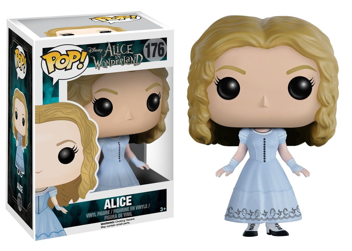 FUNKO Alice in wonderland Bobble head 四体 Alice In Wonderland Set Funko Wacky Wobbler Figurines New In