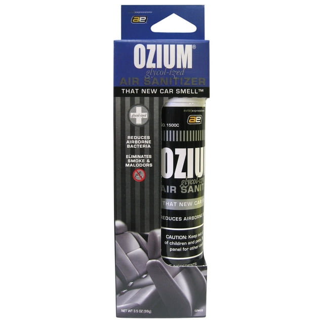 Ozium Smoke & Odor Eliminator Car & Home Air Sanitizer / Freshener, 3