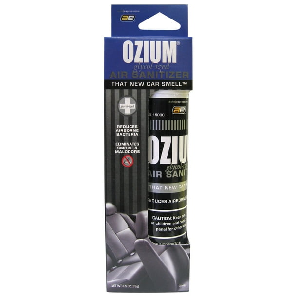 Ozium Smoke & Odor Eliminator Car & Home Air Sanitizer / Freshener, 3